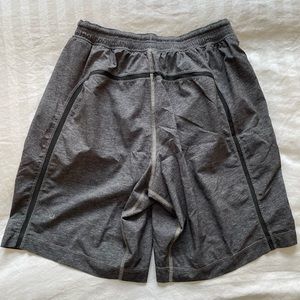 Lululemon grey medium pace breaker short 9inch inseam with liner